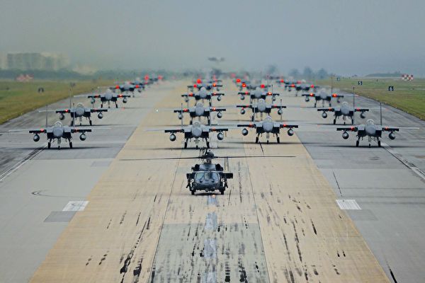 預演中共導彈襲擊 美軍前線基地戰備演習