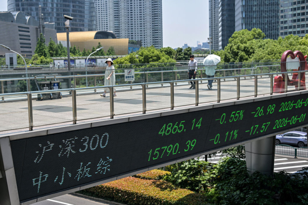 A股四大指數收跌 超3800隻個股下跌