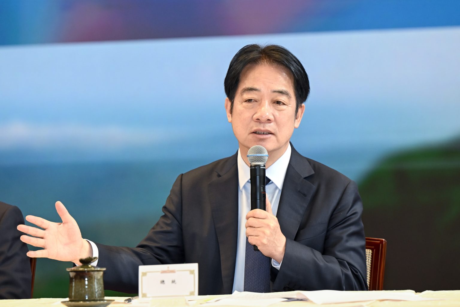 賴清德:反中共紅色恐怖 完善制度反跨境鎮壓