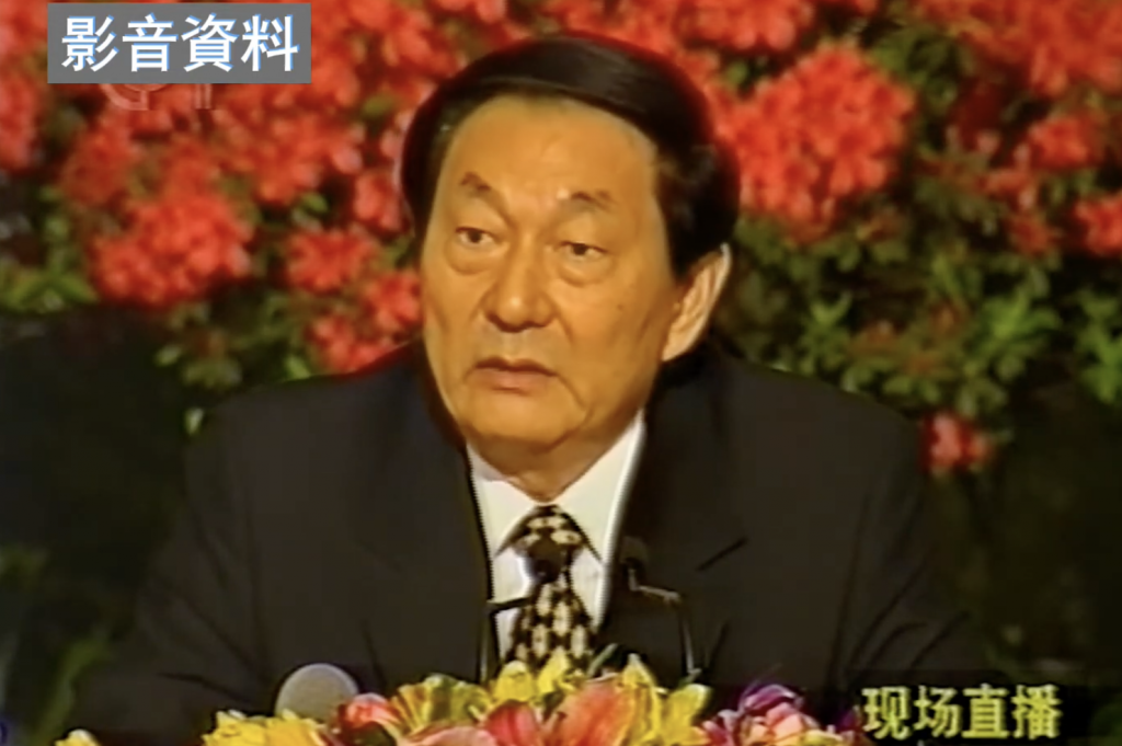 朱鎔基曾在台大選前出言恫嚇 反助陳水扁上台