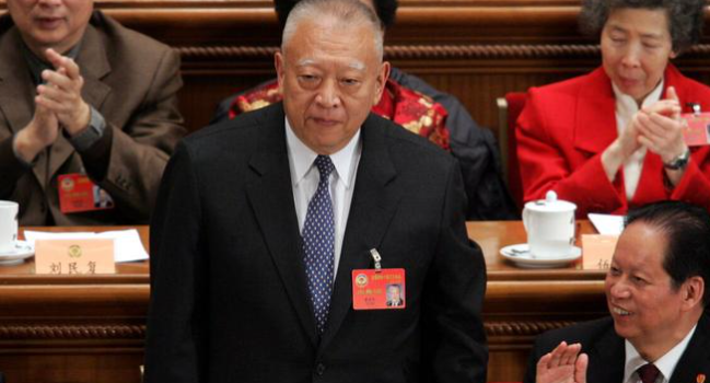 董建华丧礼采中国国葬规格 中共中组部长石泰峰出席